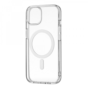 Чехол-накладка uBear Real Mag Case для iPhone 13 Pro Max, поликарбонат, прозрачный