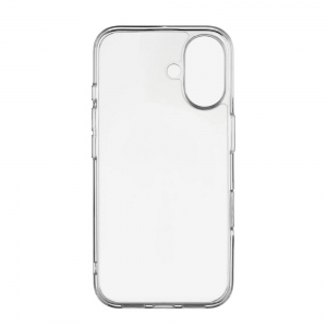 Чехол-накладка uBear Real Mag Case для iPhone 16 Pro, полиуретан, прозрачный