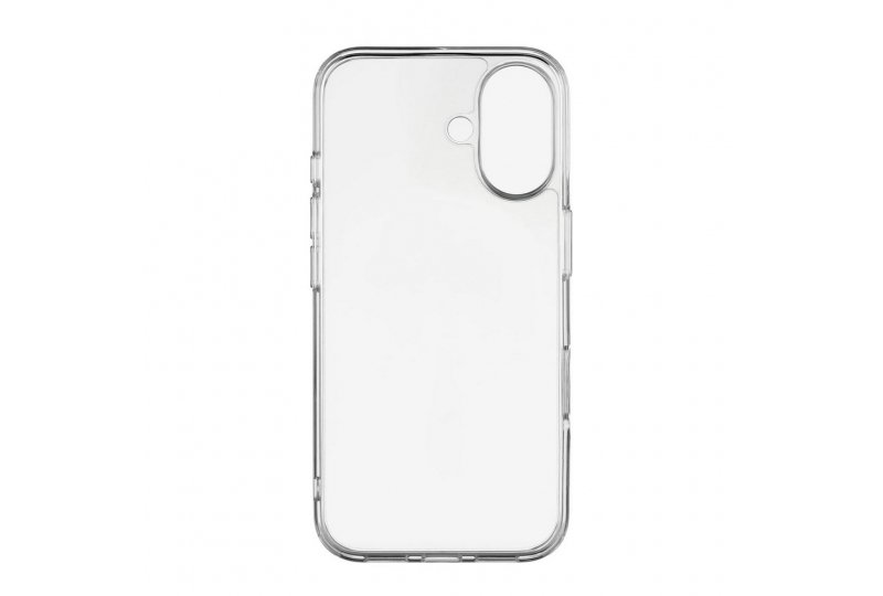 Чехол-накладка uBear Real Mag Case для iPhone 16 Pro, полиуретан, прозрачный