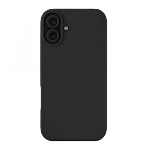 Чехол-накладка uBear Touch Mag Case для iPhone 16 Plus, силикон, черный