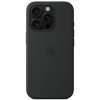 Чехол-накладка Apple Silicone Case для iPhone 16 Pro, силикон, черный
