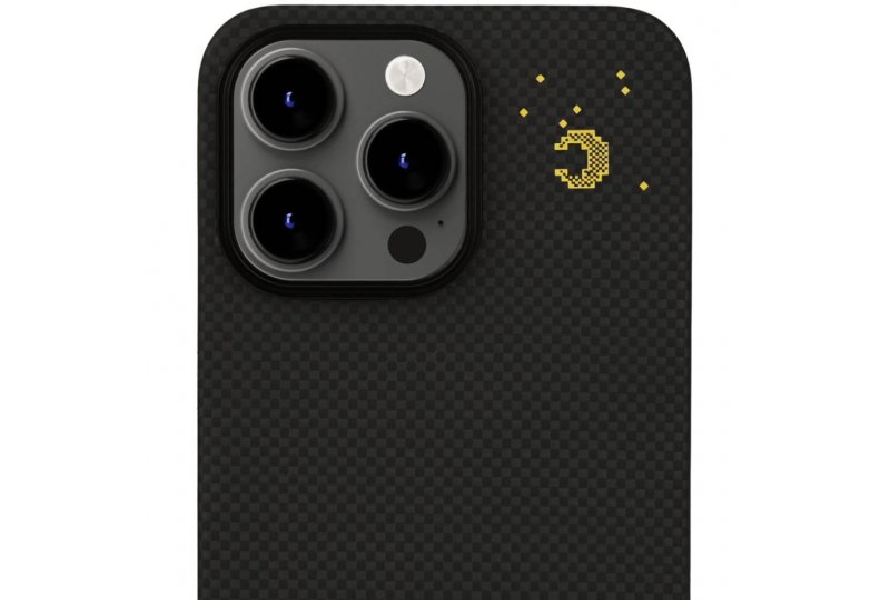 Чехол-накладка Asynora Magnetic aramid fiber cat для iPhone 15 Pro Max, кевлар, цветной