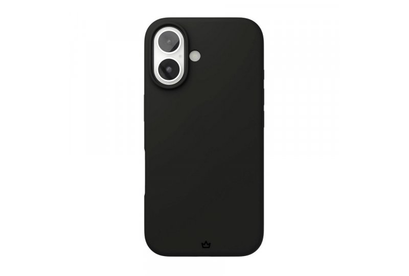Чехол-накладка VLP Aster Case для iPhone 16, силикон, черный