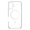 Чехол-накладка Asynora Mag Clear Case для iPhone 16, полиуретан, прозрачный