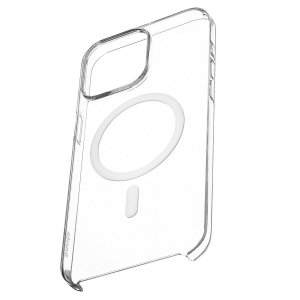 Чехол-накладка Synora Mag Clear Case для iPhone 14 Pro, полиуретан, прозрачный