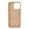 Чехол-накладка uBear Touch Mag Case для iPhone 16 Pro Max, силикон, латте