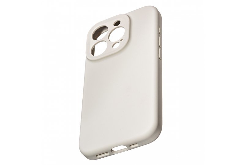 Чехол-накладка Synora Silicon MagCase для iPhone 15 Pro, силикон, белый