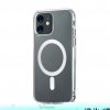 Чехол-накладка uBear Real Mag Case для iPhone 12/12 Pro, поликарбонат, прозрачный