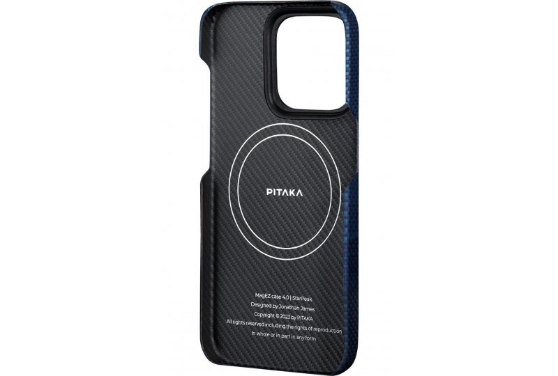 Чехол-накладка Pitaka StarPeak MagEZ 4 Over The Horizon для iPhone 15 Pro Max, кевлар