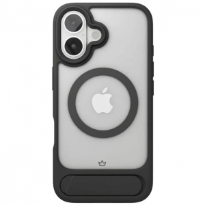 Чехол-накладка VLP Reels Case для iPhone 16, поликарбонат, черный