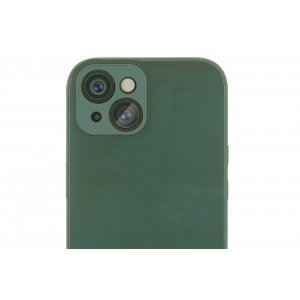 Чехол-накладка VLP Glaze Case для iPhone 15, полиуретан, темно-зеленый