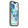 Чехол-накладка Apple MagSafe для iPhone 15, силикон, глина