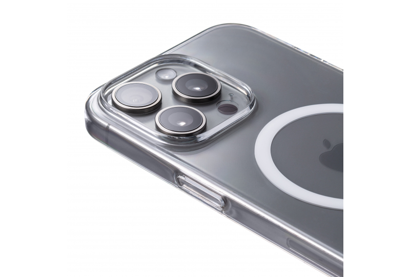 Чехол-накладка Synora Mag Clear Case для iPhone 14 Pro Max, полиуретан, прозрачный