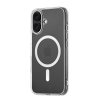 Чехол-накладка uBear Real Mag Case для iPhone 16, полиуретан, прозрачный
