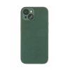 Чехол-накладка VLP Glaze Case для iPhone 15, полиуретан, темно-зеленый