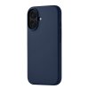 Чехол-накладка uBear Touch Mag Case для iPhone 16, силикон, темно-синий