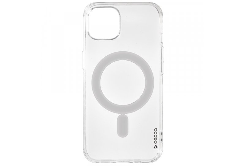 Чехол-накладка Deppa Gel Pro Magsafe для iPhone 13, поликарбонат, прозрачный