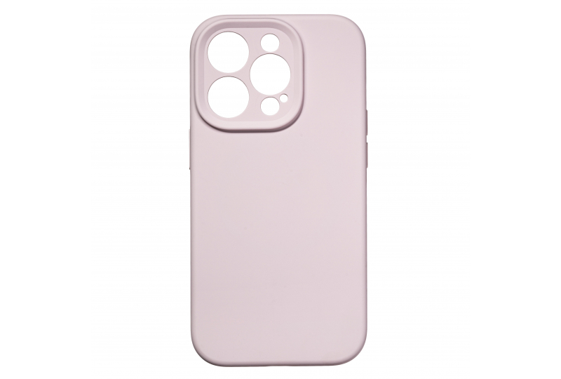 Чехол-накладка Synora Silicon MagCase для iPhone 14 Pro, силикон, светло-розовый