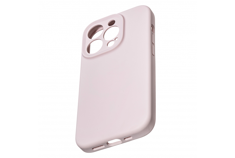 Чехол-накладка Synora Silicon MagCase для iPhone 14 Pro, силикон, светло-розовый