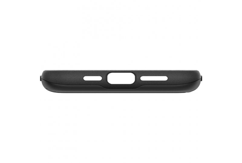 Чехол-накладка Spigen Slim Armor CS для iPhone 15 Pro Max, поликарбонат, черный