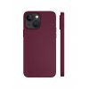 Чехол-накладка VLP Silicone case MagSafe для iPhone 14 Plus, силикон, марсала