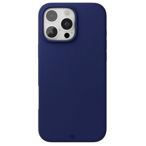 Чехол-накладка VLP Aster Case для iPhone 16 Pro, силикон, темно-синий