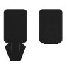 Чехол-бумажник Magssory MagSafe для iPhone, экокожа, черный