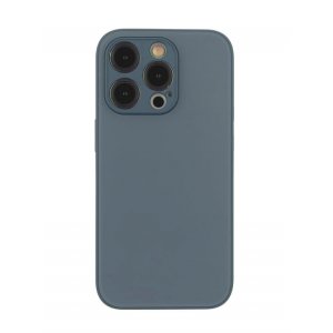 Чехол-накладка VLP Glaze Case для iPhone 15 Pro, полиуретан, синий