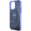 Чехол-накладка Tumi Liquid Double Laye для iPhone 15 Pro Max, пластик, синий