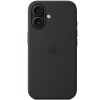 Чехол-накладка Apple Silicone Case для iPhone 16, силикон, черный