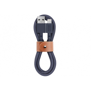 Кабель Native Union Belt Lightning/USB, 1.2 м синий
