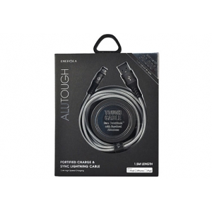 Кабель EnergEA Alutough Lightning MFI 1.5 м, серый