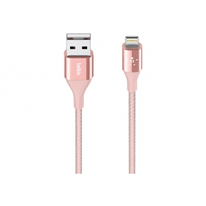 Кабель Belkin Mixit DuraTek Lightning на USB, 1,2 м «Rose Gold»