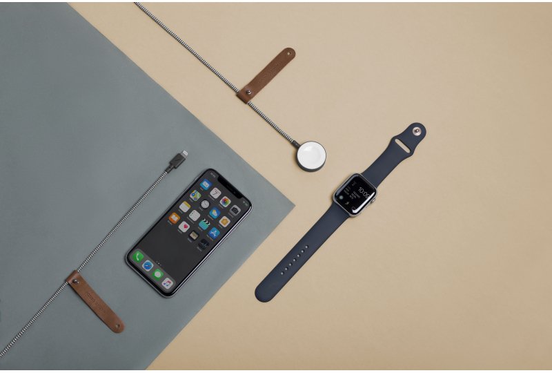 Кабель Native Union Belt для Apple Watch, 1.2 м, зебра