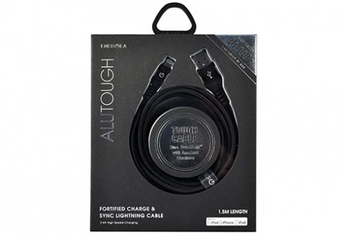 Кабель Energea Alutough Lightning 1,5 м Black