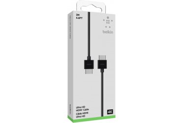Кабель Belkin HDMI/HDMI, 2 м AV10168ds2M-BLK, Black