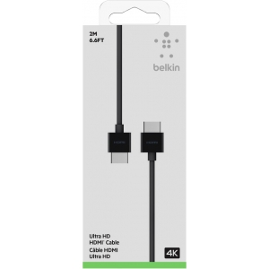 Кабель Belkin HDMI/HDMI, 2 м AV10168ds2M-BLK, Black