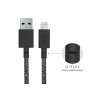Кабель Native Union Belt Lightning/USB, 1.2 м, «Black космос»