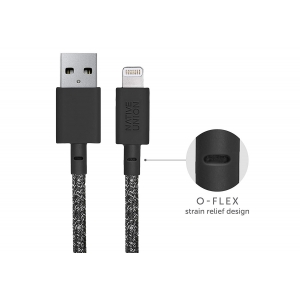 Кабель Native Union Belt Lightning/USB, 1.2 м, «Black космос»