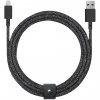Кабель Native Union Belt Lightning/USB, 3 м, Black