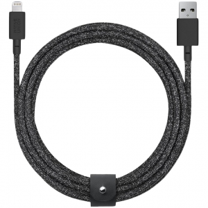 Кабель Native Union Belt Lightning/USB, 3 м, Black