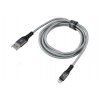 Кабель EnergEA Alutough Lightning MFI 1.5 м, серый
