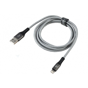 Кабель EnergEA Alutough Lightning MFI 1.5 м, серый