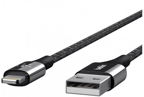 Кабель Belkin Mixit DuraTek Lightning на USB, 1,2 м Black
