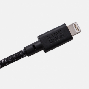 Кабель Native Union Belt Lightning/USB, 3 м, Black