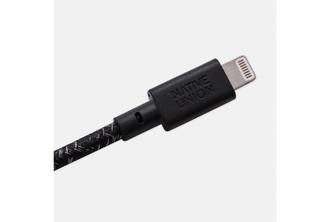Кабель Native Union Belt Lightning/USB, 3 м, Black