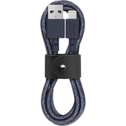 Кабель Native Union Belt Lightning/USB, 1.2 м, индиго