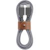 Кабель Native Union Belt Lightning/USB-C, 1.2 м, зебра
