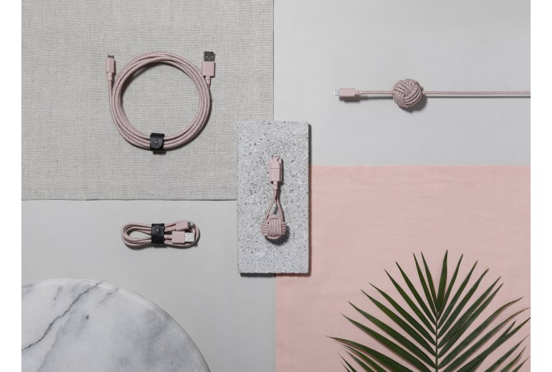 Кабель Native UnionLightning/USB, 3 м, розовый