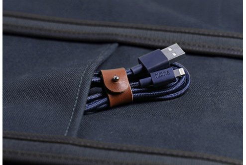 Кабель Native Union Belt Lightning/USB, 1.2 м синий
